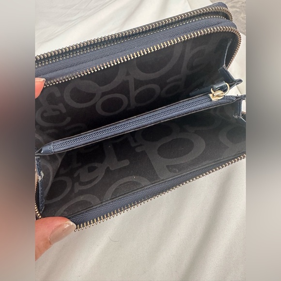 Authentic Rocco Barocco Wallet Navy Blue - Picture 12 of 16